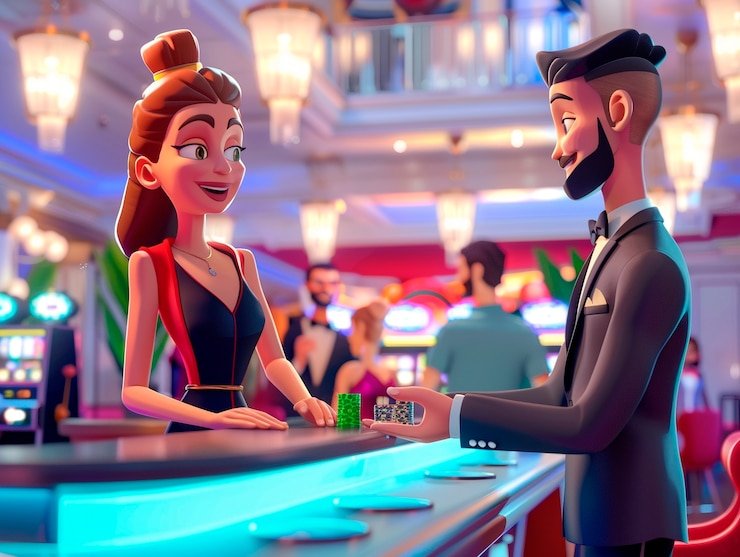 Pengguna Indonesia mengakses Live Casino l11050 melalui ponsel Android